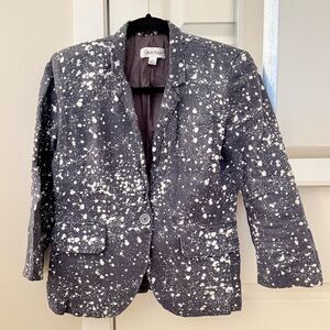 Calvin Klein Linen Blazer (Size 2)